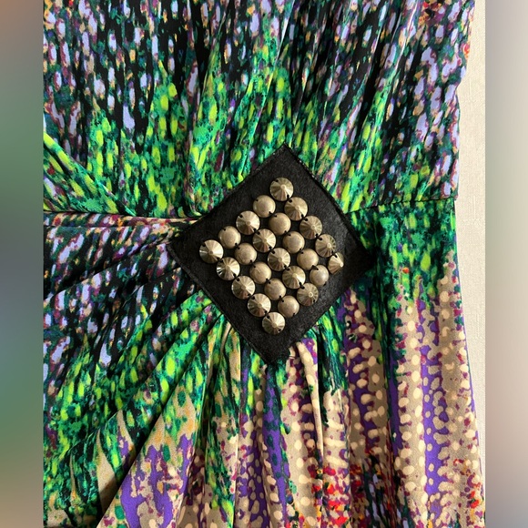 TIANA B.. PL multi-colored midi dress - Picture 4 of 8